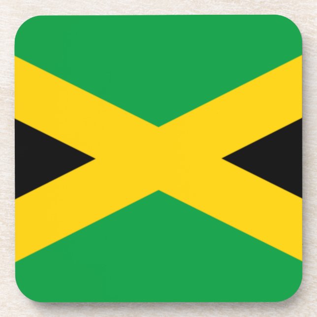 Posavasos Bandera de Jamaica (Frente)
