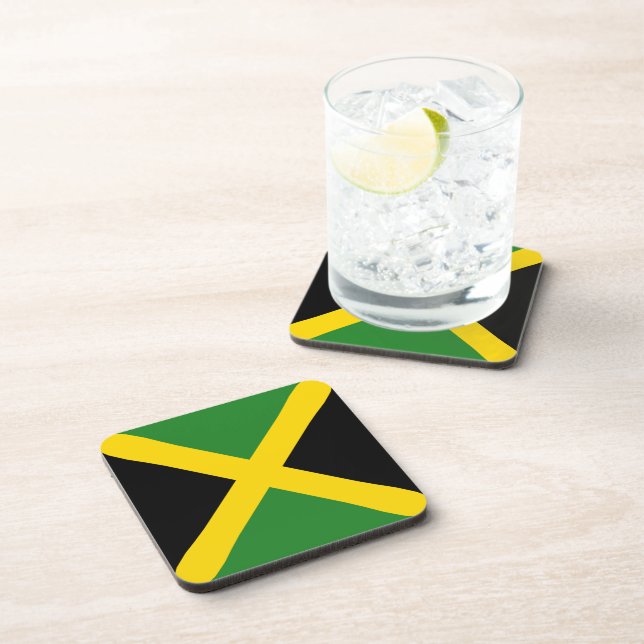 Posavasos Bandera de Jamaica (Lado Derecho)