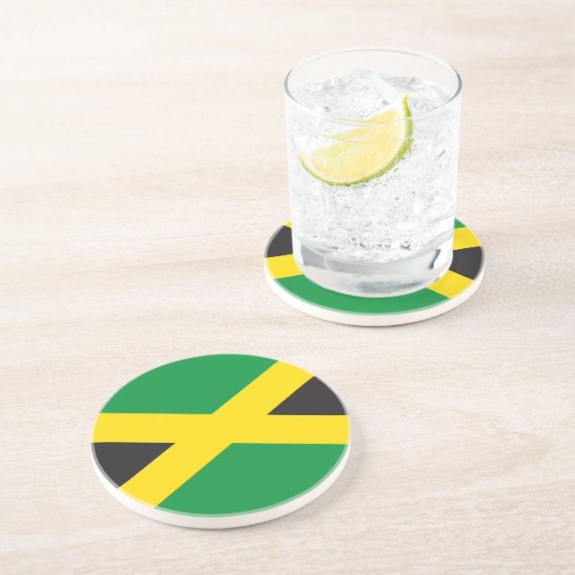 Posavasos Bandera de Jamaica (Lado)