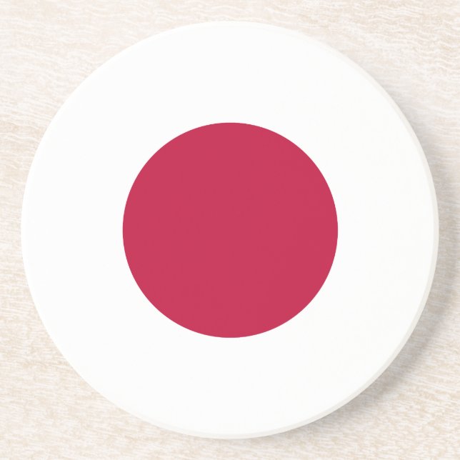 Posavasos Bandera de Japón (Frente)