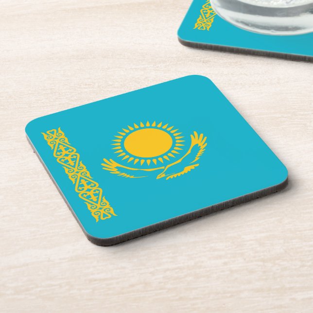 Posavasos Bandera de Kazajistán (Lado Izquierdo)