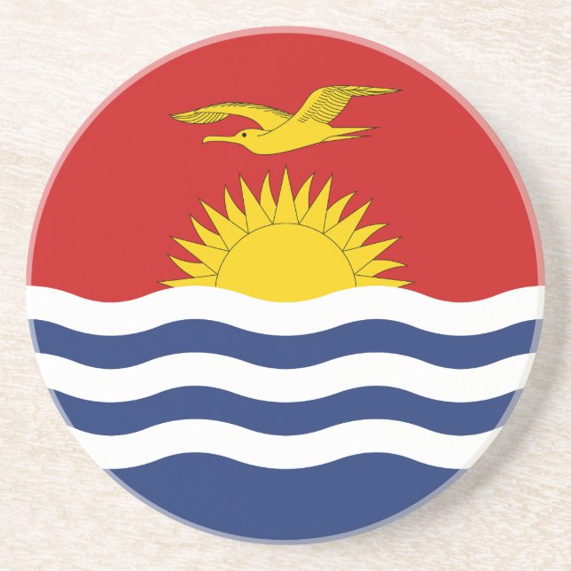 Posavasos Bandera de Kiribati (Frente)