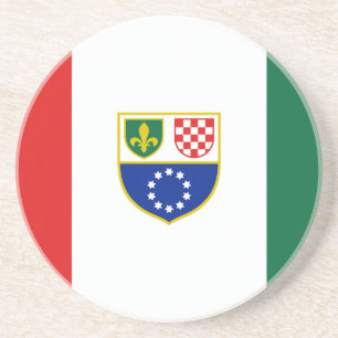 Posavasos Bandera de la Federación de Bosnia-Herzegovina