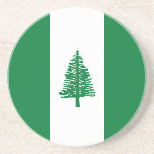 Posavasos Bandera de la Isla Norfolk