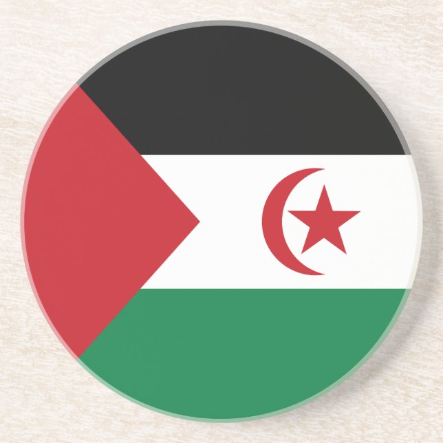 Posavasos Bandera de la República Árabe Saharaui Democrática (Frente)