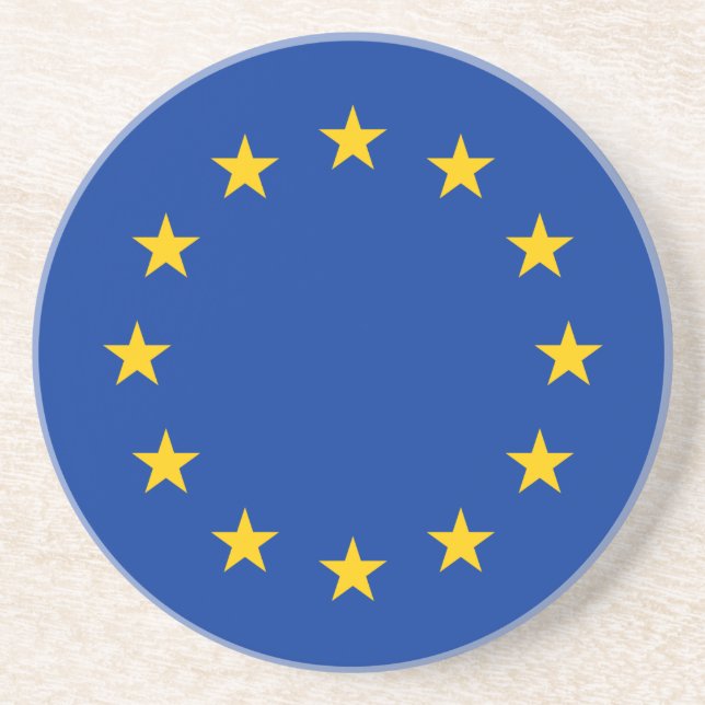 Posavasos Bandera de la Unión Europea (Frente)