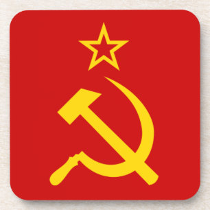 Posavasos bandera de la URSS