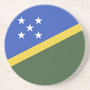 Posavasos Bandera de las Islas Salomón