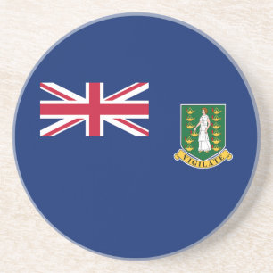 Posavasos Bandera de las Islas Vírgenes Británicas