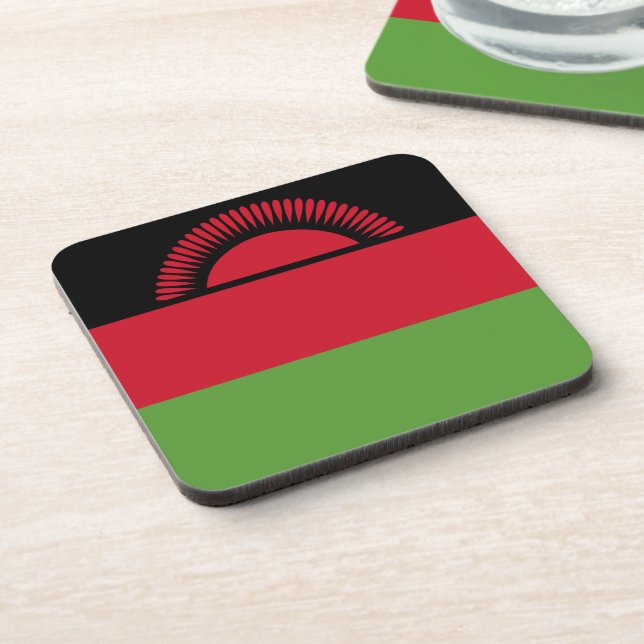 Posavasos Bandera de Malawi (Lado Izquierdo)