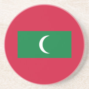 Posavasos Bandera de Maldivas