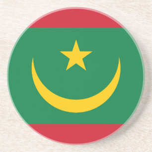 Posavasos Bandera de Mauritania