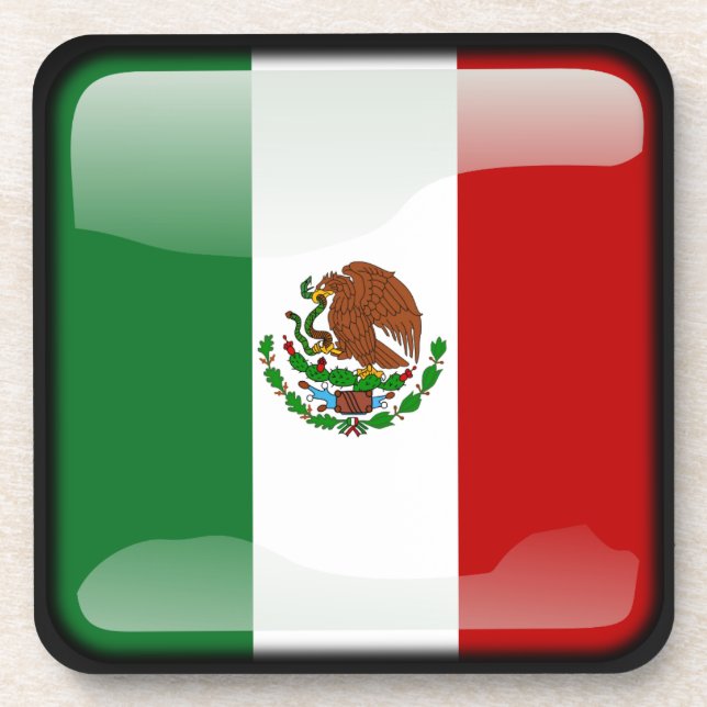 Posavasos Bandera de México (Frente)