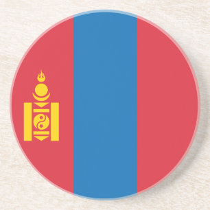 Posavasos Bandera de Mongolia
