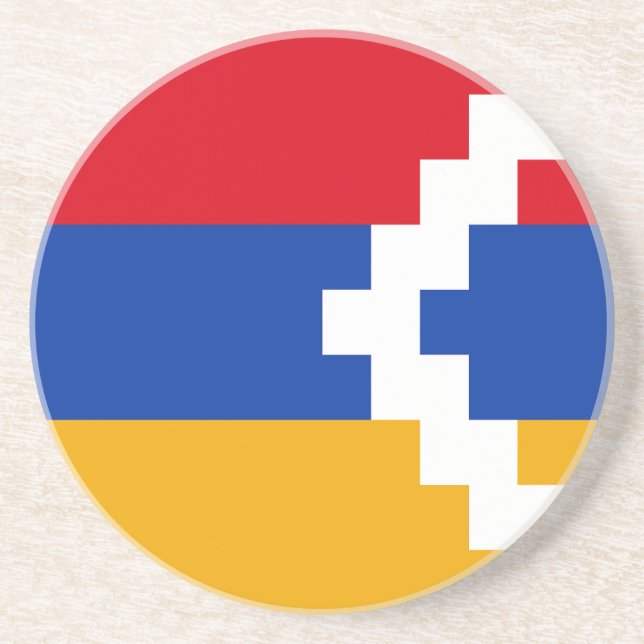 Posavasos Bandera de Nagorno Karabakh (Frente)
