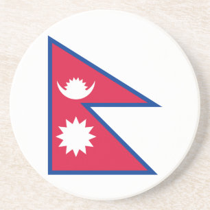 Posavasos Bandera de Nepal