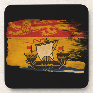 Posavasos Bandera de New Brunswick