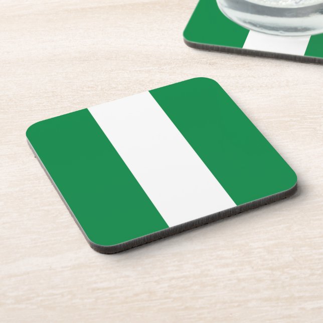 Posavasos Bandera de Nigeria (Lado Izquierdo)