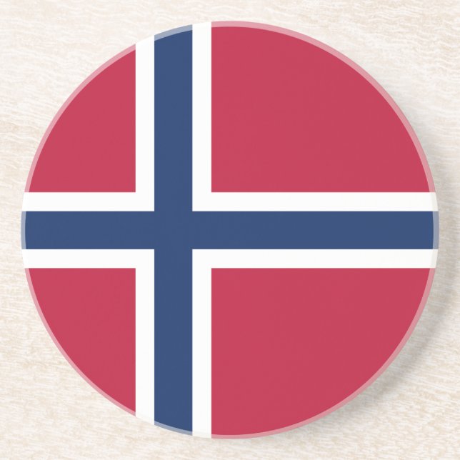 Posavasos Bandera de Noruega (Frente)