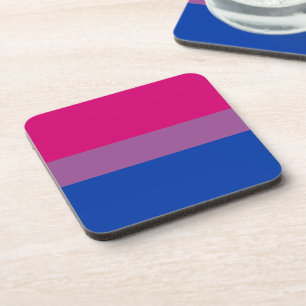 Posavasos Bandera de orgullo bisexual