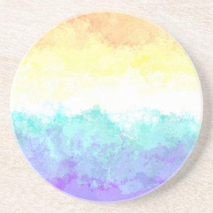 Posavasos Bandera de Orgullo Genderfaun Abstracta Bohemia co