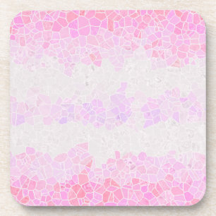 Posavasos Bandera de orgullo pomosexual abstracto mosaico bo
