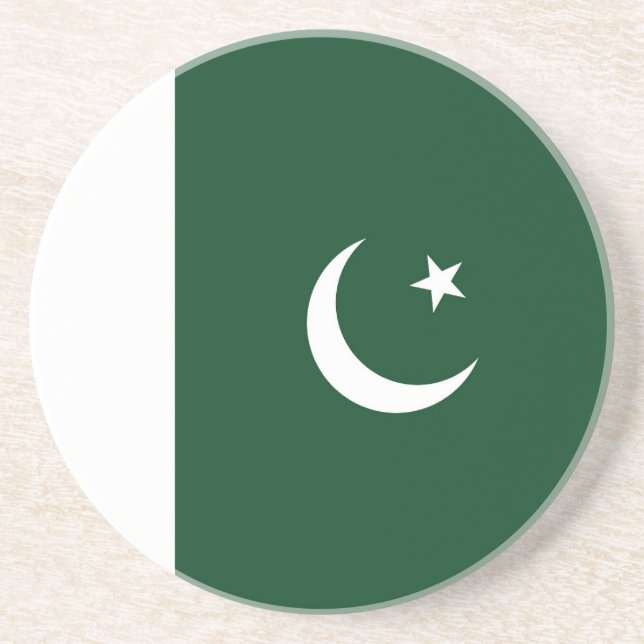 Posavasos Bandera de Pakistán (Frente)