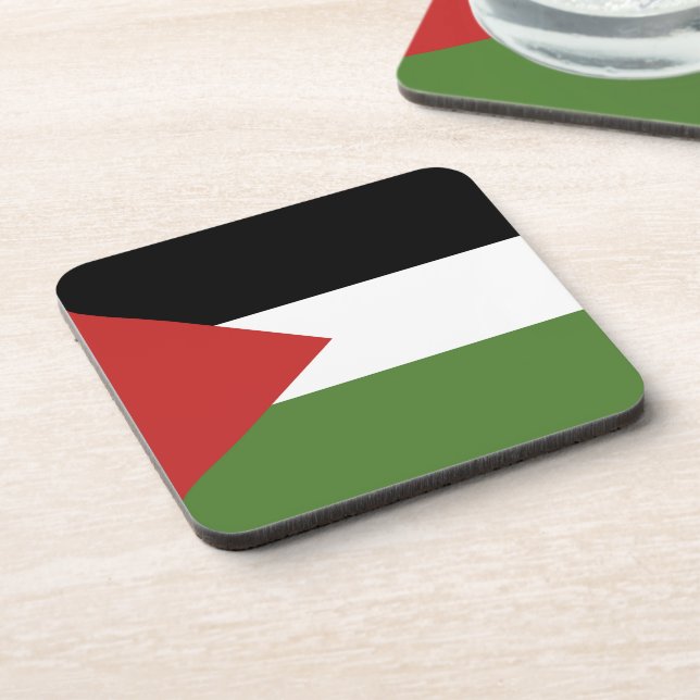 Posavasos Bandera de Palestina (Lado Izquierdo)