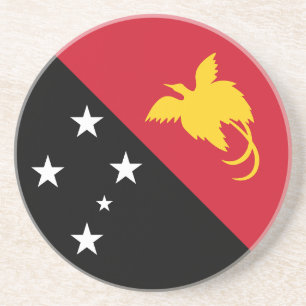 Posavasos Bandera de Papua Nueva Guinea