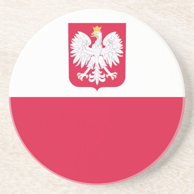 Posavasos Bandera de Polonia (Frente)