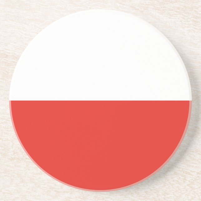 Posavasos Bandera de Polonia (Frente)