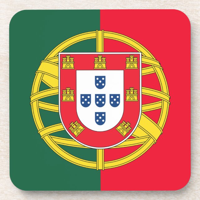 Posavasos Bandera de Portugal (Frente)