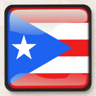 Posavasos Bandera de Puerto Rico