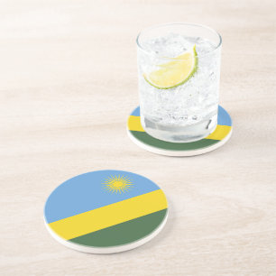 Posavasos Bandera de Ruanda