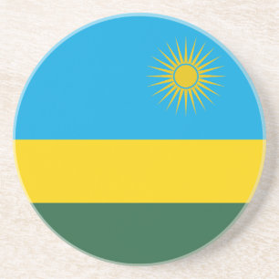Posavasos Bandera de Ruanda