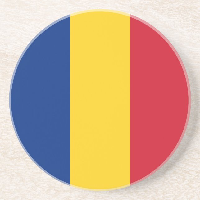 Posavasos Bandera de Rumania (Frente)