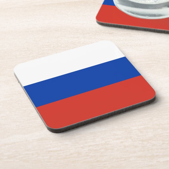 Posavasos Bandera de Rusia (Lado Izquierdo)