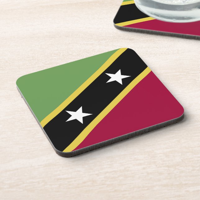 Posavasos Bandera de Saint Kitts y Nevis (Lado Izquierdo)