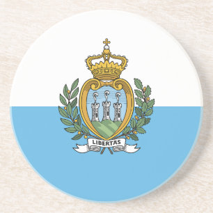 Posavasos Bandera de San Marino