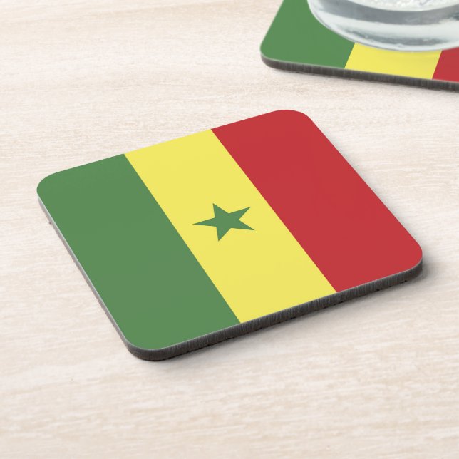 Posavasos Bandera de Senegal (Lado Izquierdo)