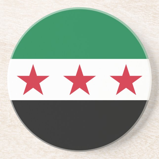 Posavasos Bandera de Siria (Frente)