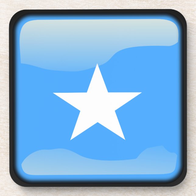 Posavasos Bandera de Somalia (Frente)