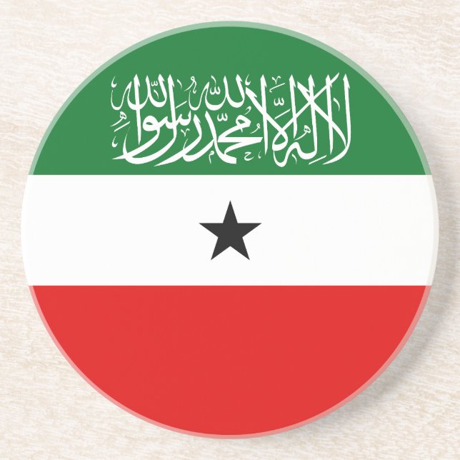 Posavasos Bandera de Somalilandia (Frente)