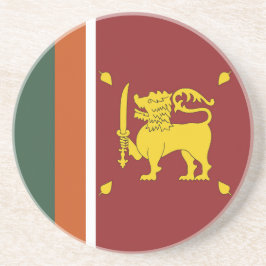 Posavasos Bandera de Sri Lanka