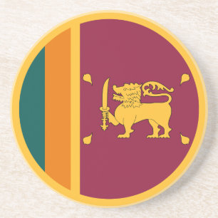 Posavasos Bandera de Sri Lanka