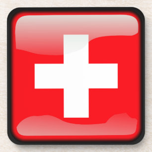 Posavasos Bandera de Suiza