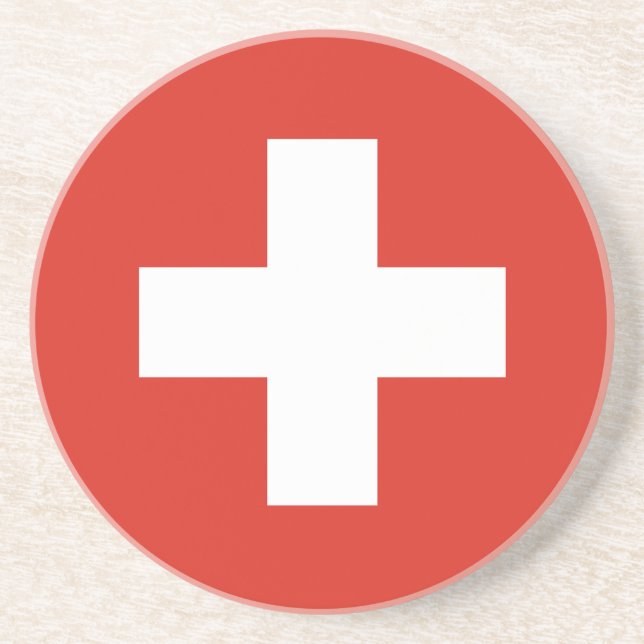 Posavasos Bandera de Suiza (Frente)