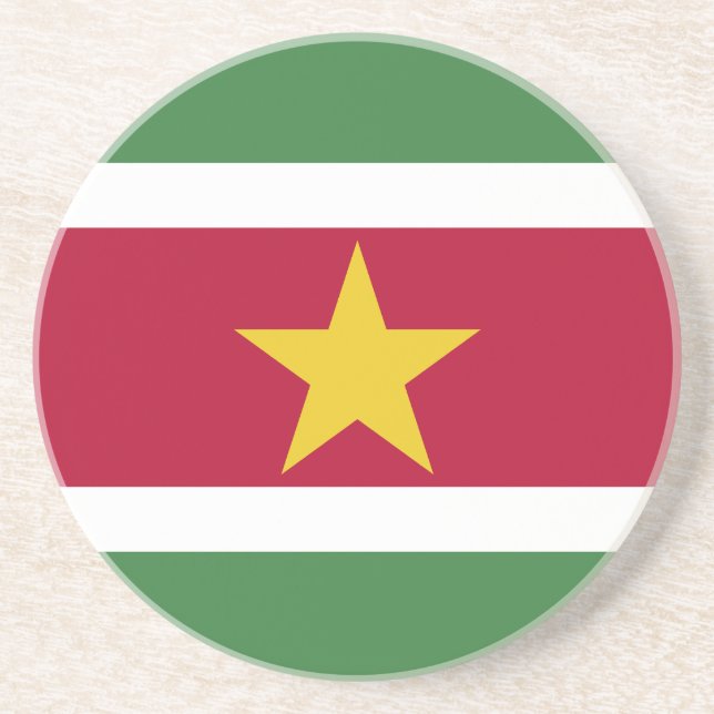 Posavasos Bandera de Surinam (Frente)