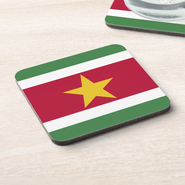 Posavasos Bandera de Surinam (Lado Izquierdo)