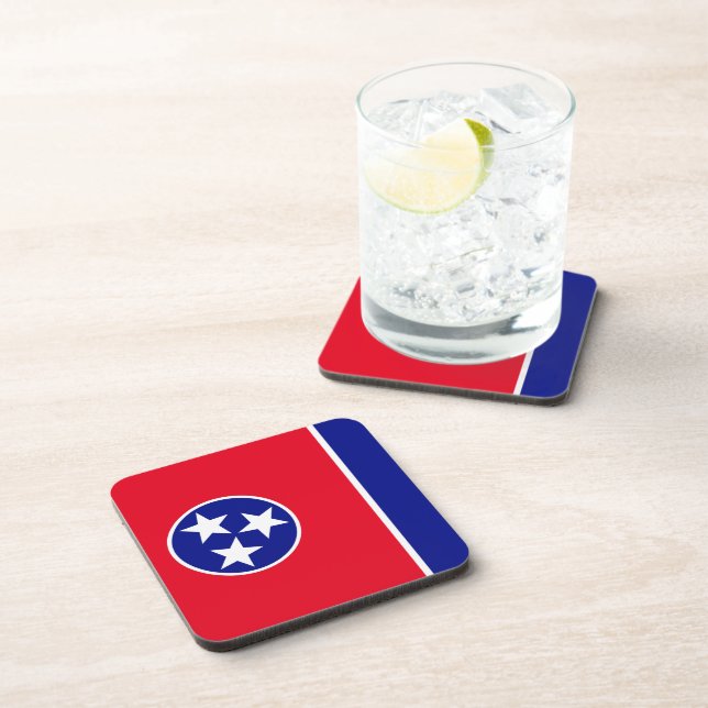 Posavasos Bandera de Tennessee (Lado Derecho)